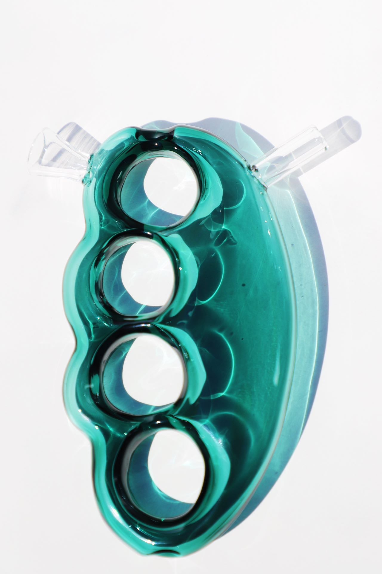 Handheld Emerald Green,grey,clear Joint Bubbler, designed for smooth and clean hits, ideal for rolling paper enthusiasts seeking a handcrafted smoking experience.